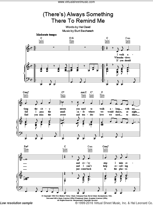 Always with me piano sheet music